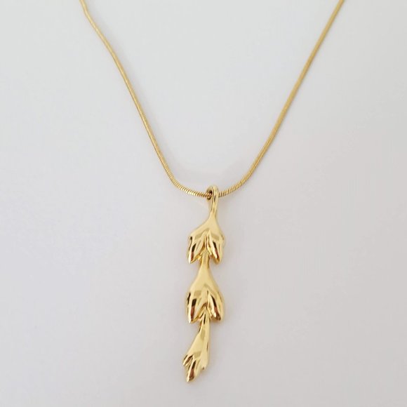 Jewelry - Golden Leaf Necklace